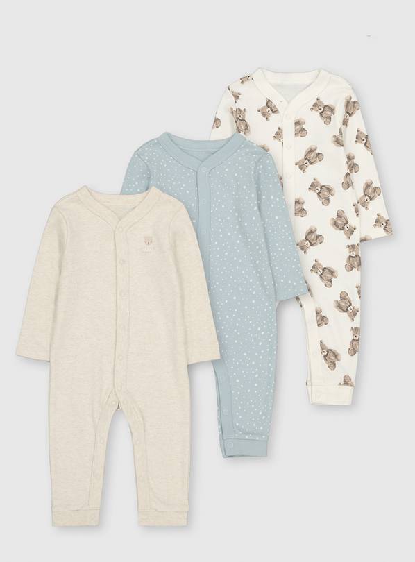 Teddy bear hot sale sleepsuit